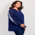 Double Layered Poet Blouse image number null