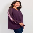 Double Layered Poet Blouse image number 0