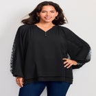 Double Layered Poet Blouse image number null