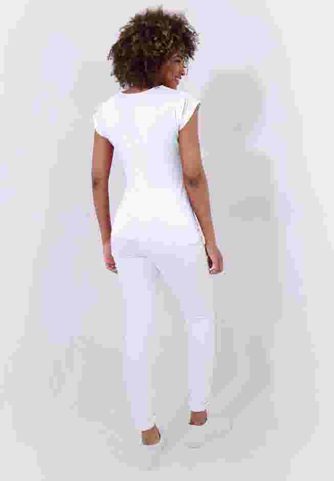 Stretch Knit Half Zip Tee image number 3