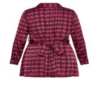 Eva Longline Gold Waist Belt Print Shirt image number null