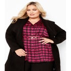 Eva Longline Gold Waist Belt Print Shirt image number null