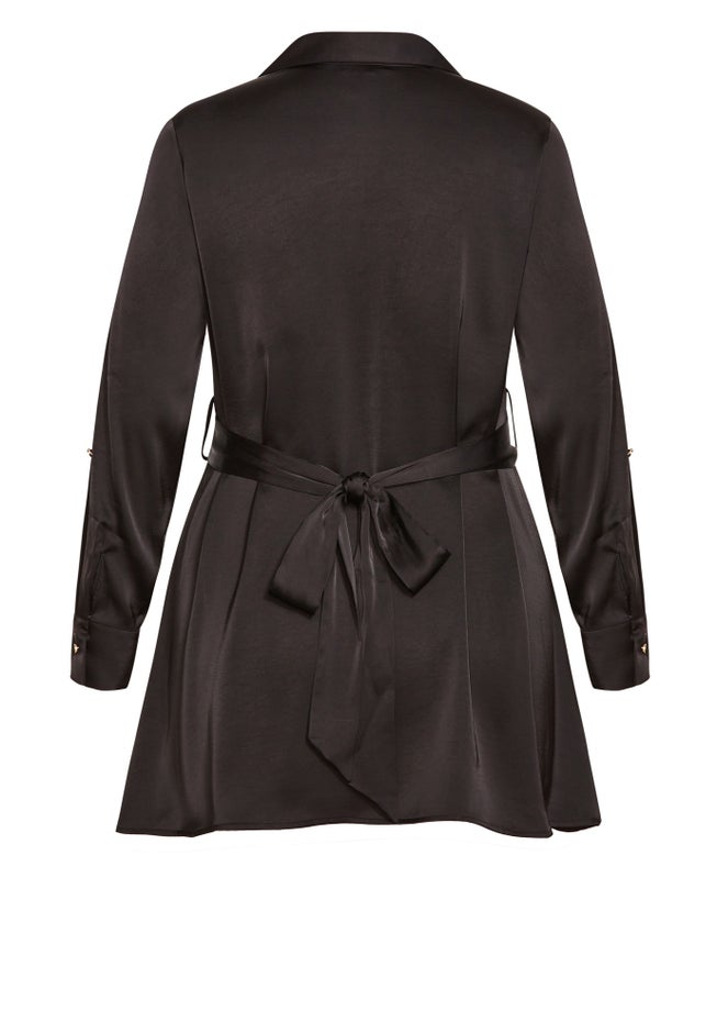 Eva Longline Gold Waist Belt Shirt image number null