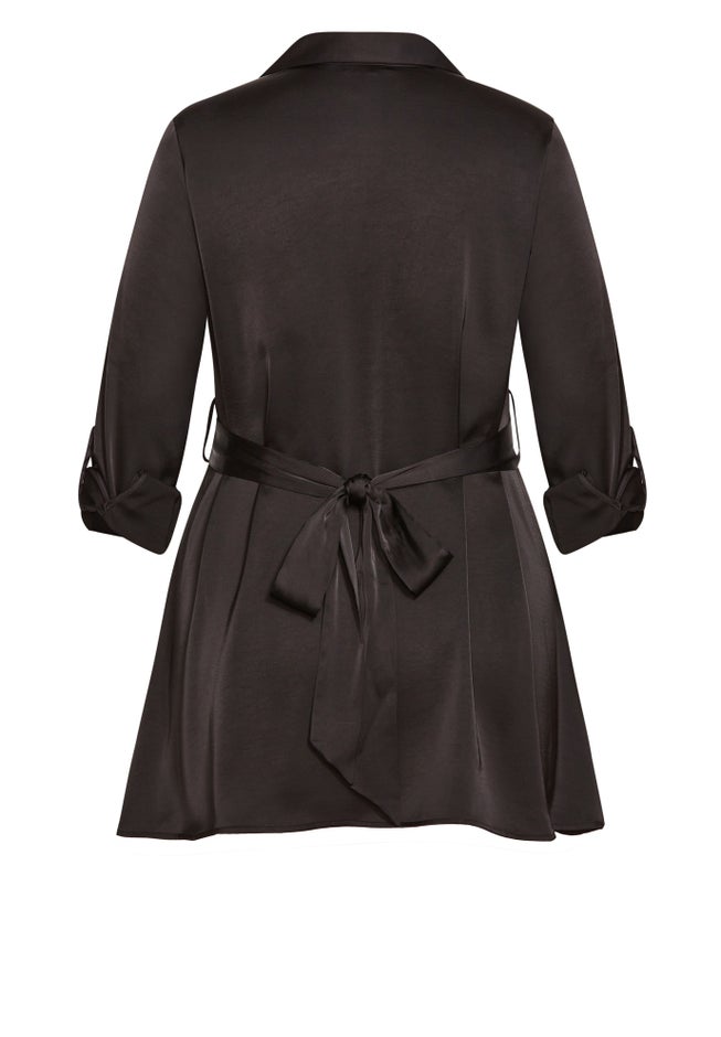 Eva Longline Gold Waist Belt Shirt image number null