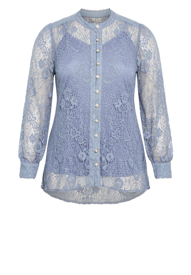 Jade Lace Shirt image number 2