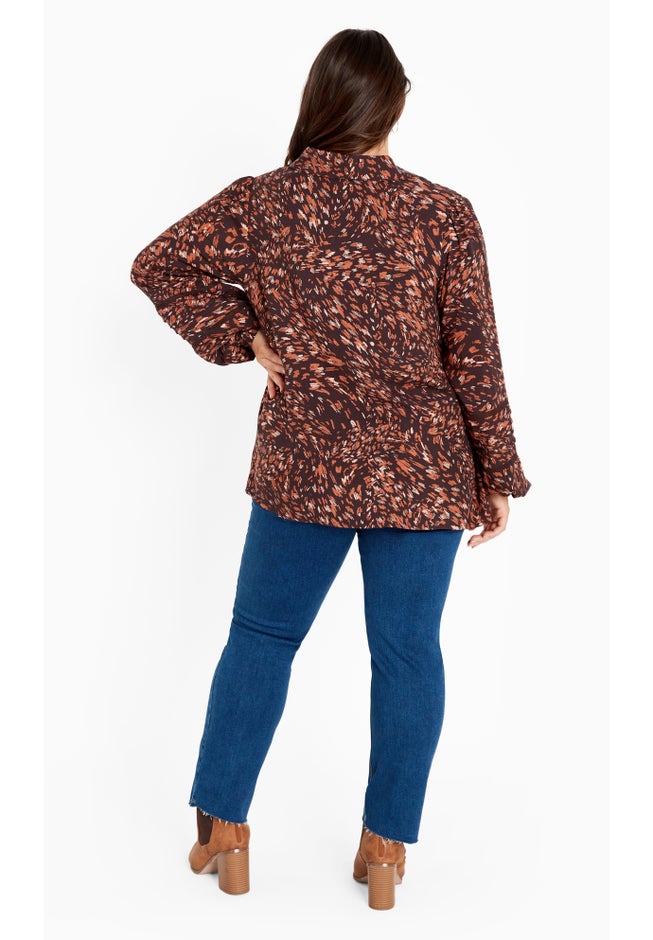 Lucia Tiered Crochet Tassel Top image number 3