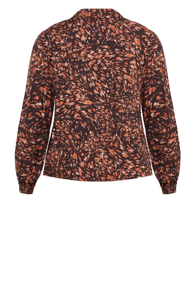 Lucia Tiered Crochet Tassel Top image number 4