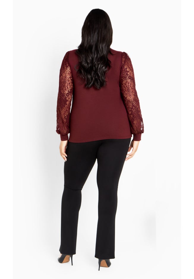 Parker Lace Long Sleeve Top image number 1