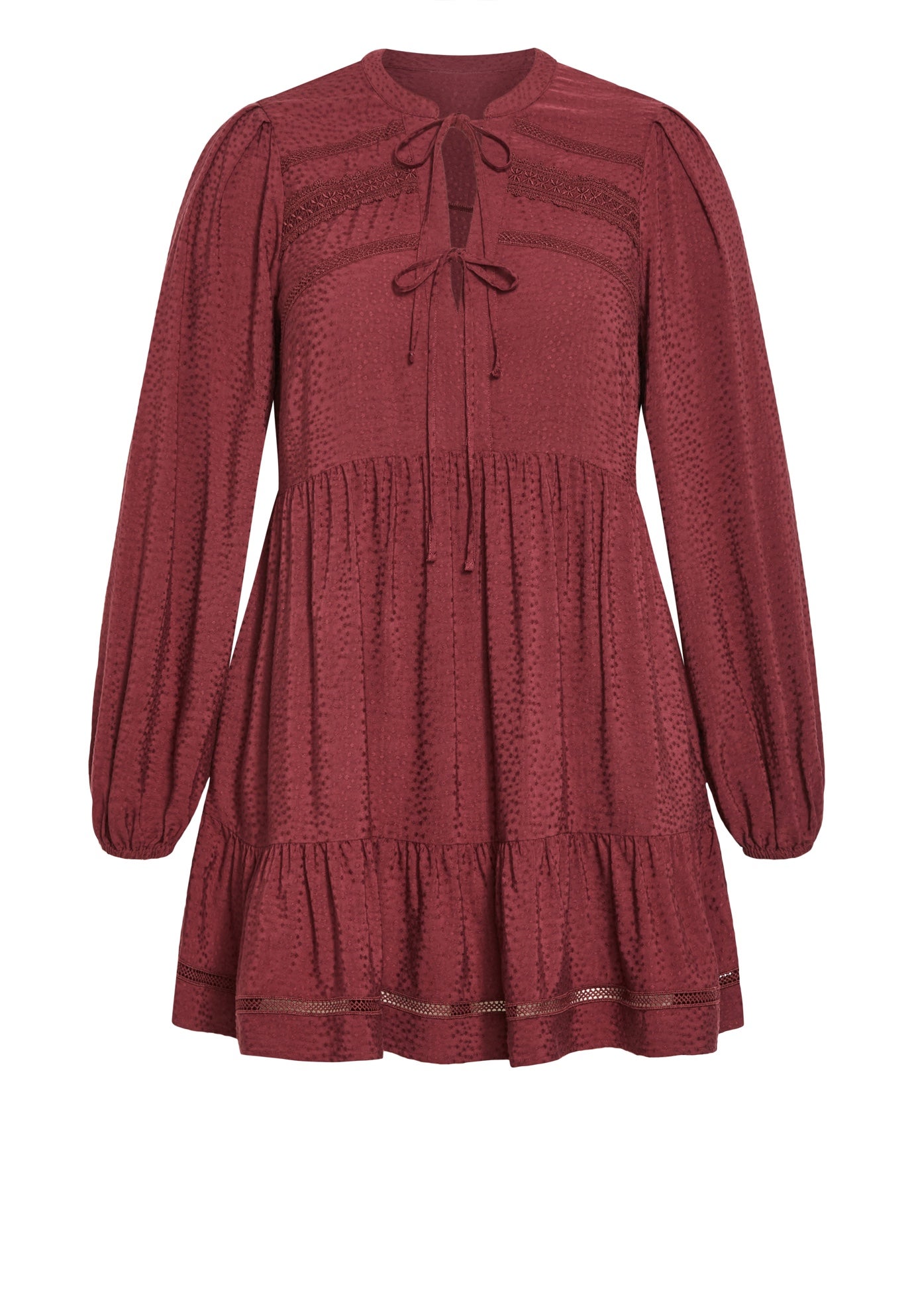 Brielle Embroidered Tunic Dress image number 4