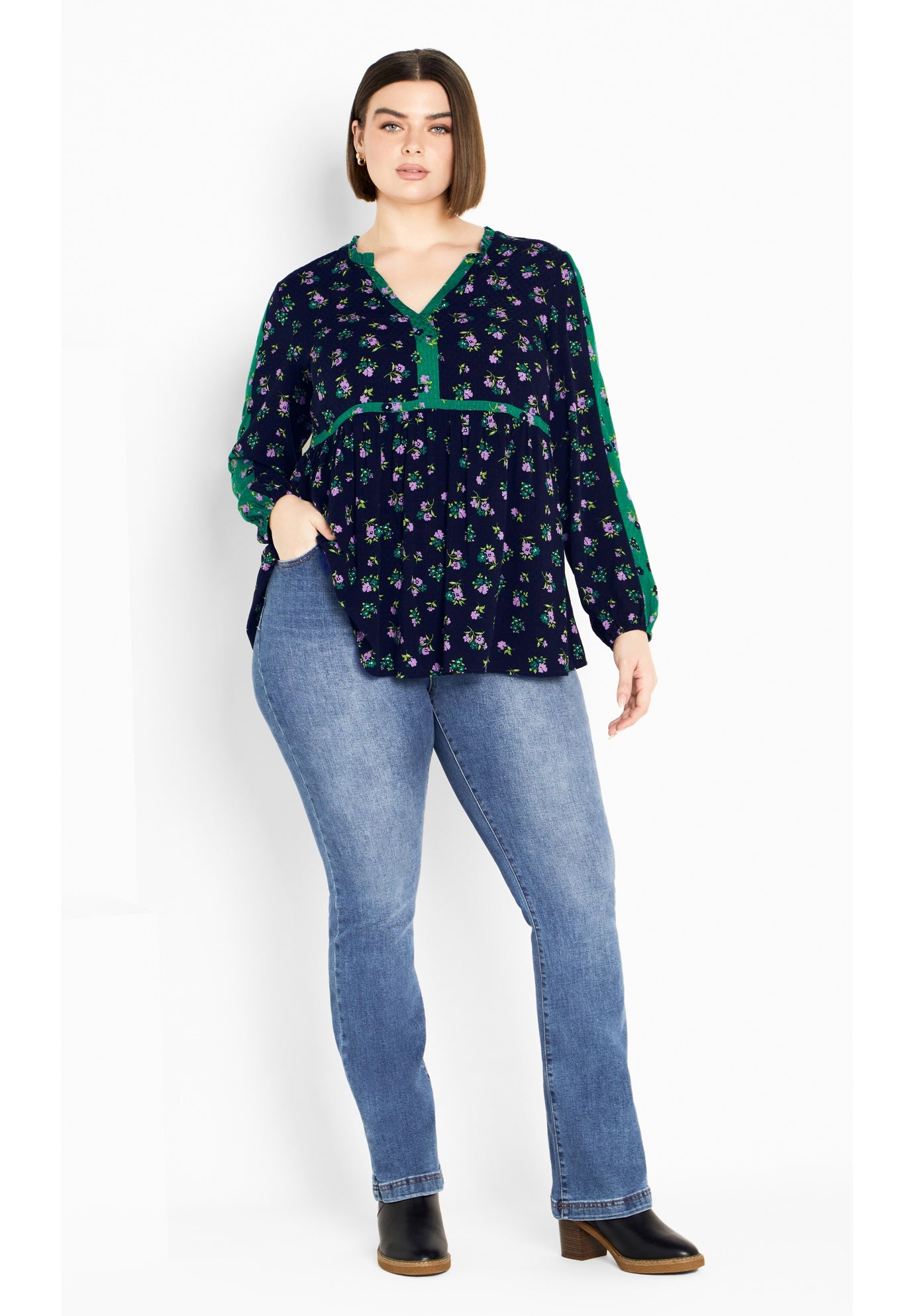 Floral Fields Tunic image number 3