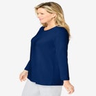 Satin Trim Sleep Tee image number null