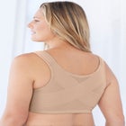 Front-Close Cotton Wireless Posture Bra image number null