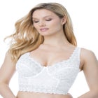 Longline Embroidered Bra image number null