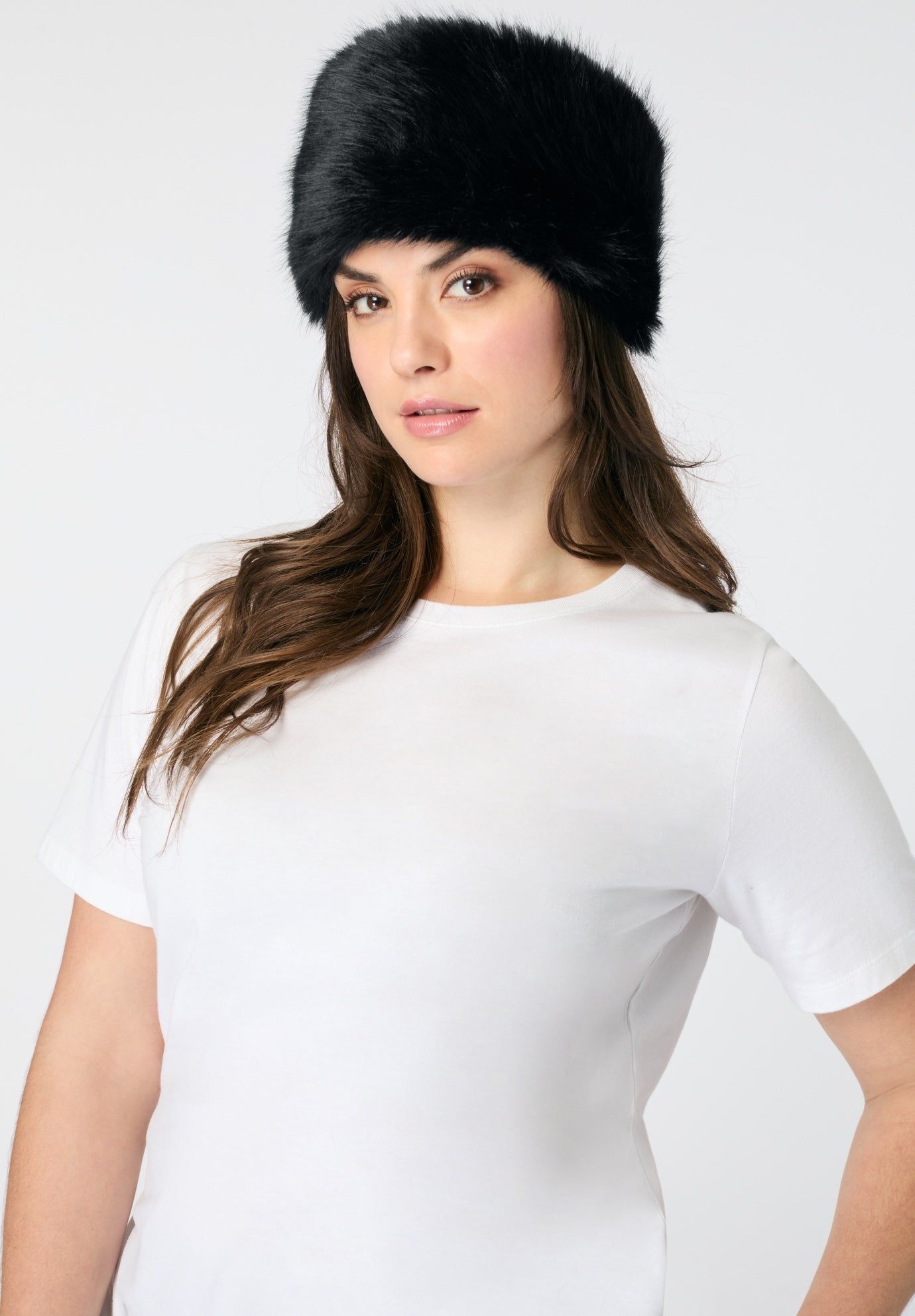 Faux Fur Headband image number 0