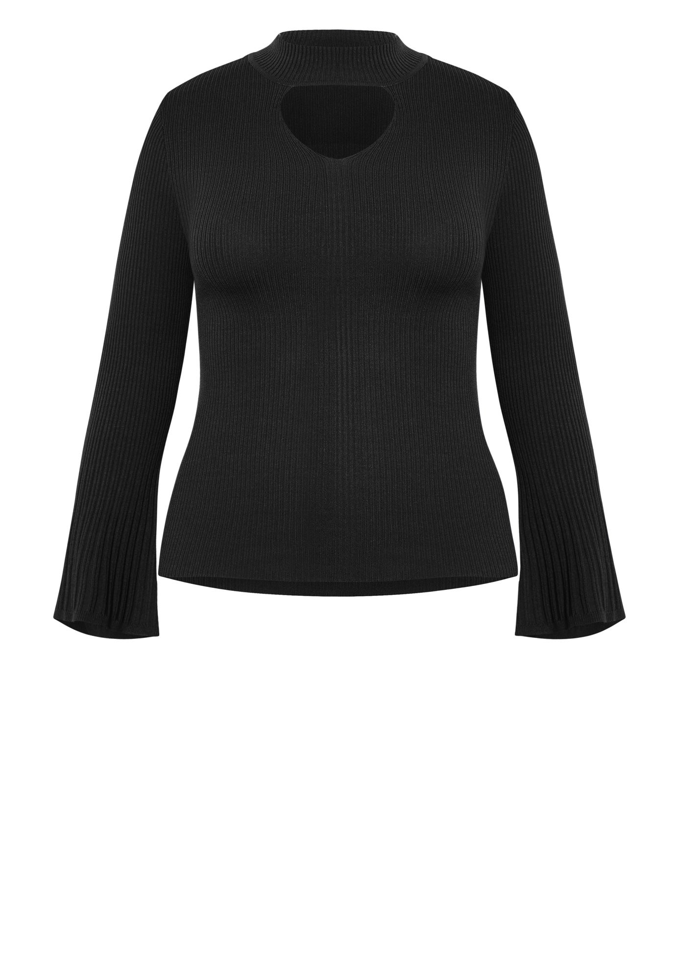 Zoe Ribbed Knit Sweater image number 4