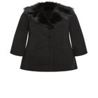 Elle Faux Wool Coat image number null