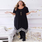 Stoneywood Stripe A-Line Dress (With Pockets) image number 4