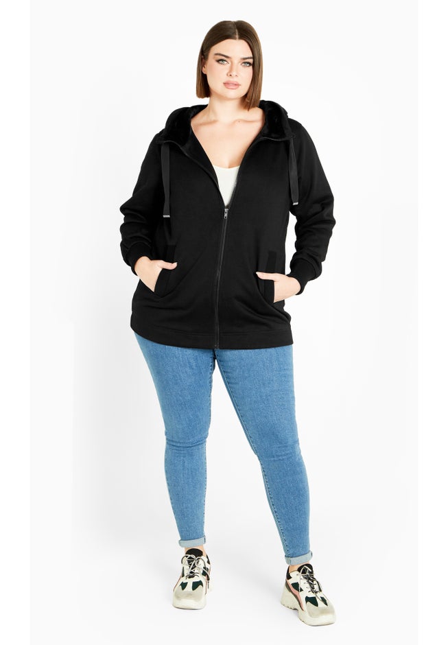 Felicity Zip Up Hood Fleece Jacket image number 2
