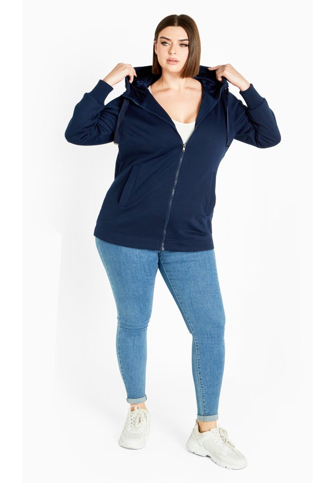 Felicity Zip Up Hood Fleece Jacket image number 2