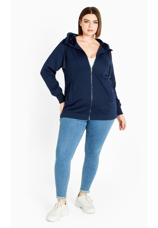 Felicity Zip Up Hood Fleece Jacket image number 1