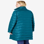 Long Packable Puffer Jacket image number 3