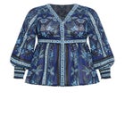 Serene Long Sleeve Placement Top image number 4