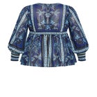 Serene Long Sleeve Placement Top image number 5