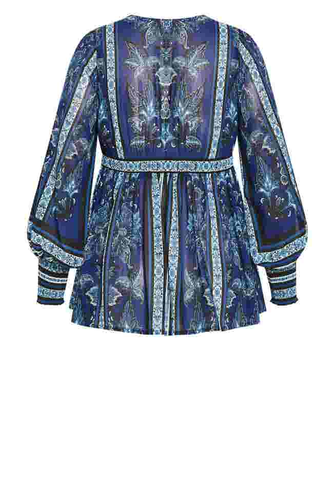 Serene Long Sleeve Placement Top image number 5