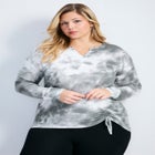 Skylar Tie Dye Hacci Top image number null