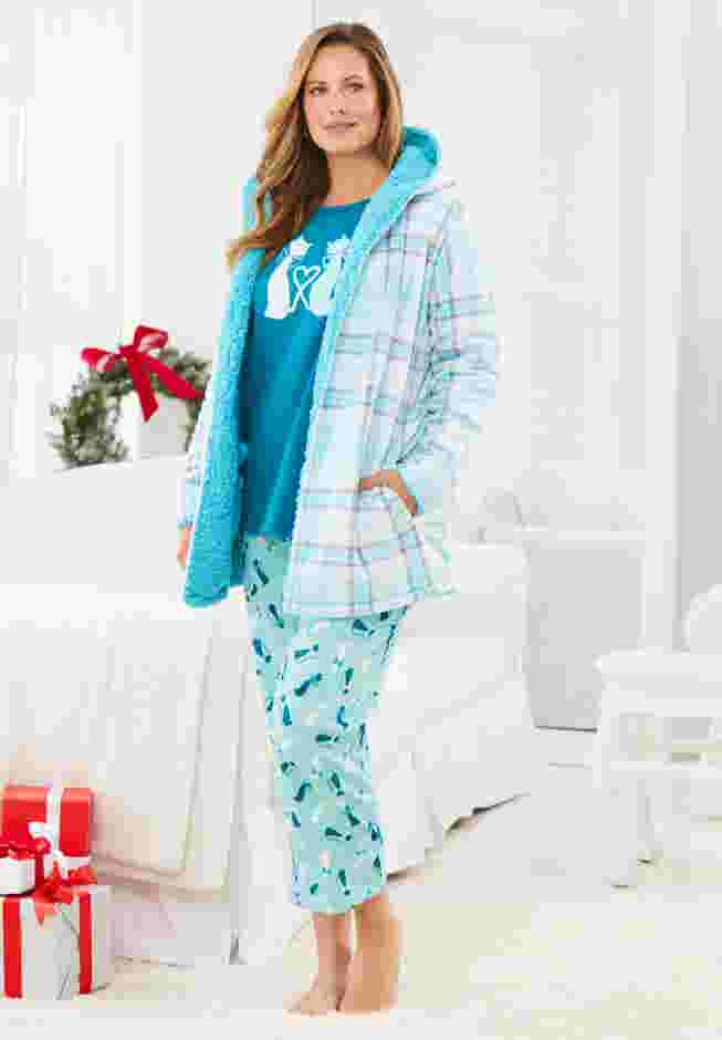 Dreams & Co.® Reversible Bed Jacket image number 6