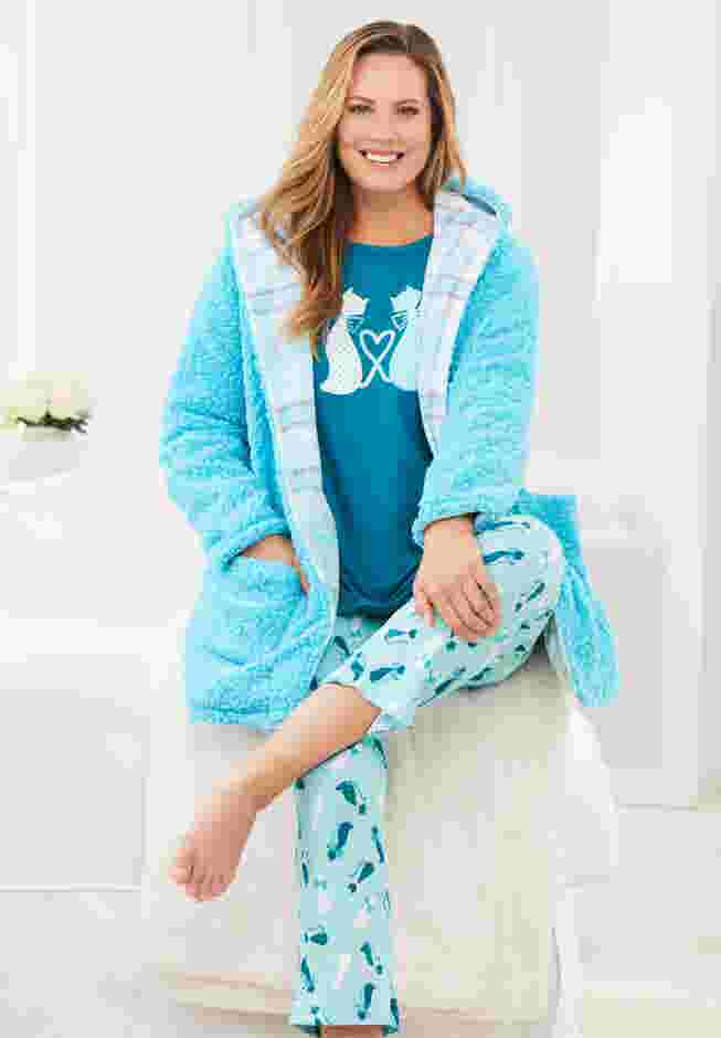 Dreams & Co.® Reversible Bed Jacket image number 7