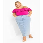 Lexi Mixed Media Top image number null