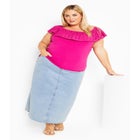 Lexi Mixed Media Top image number null