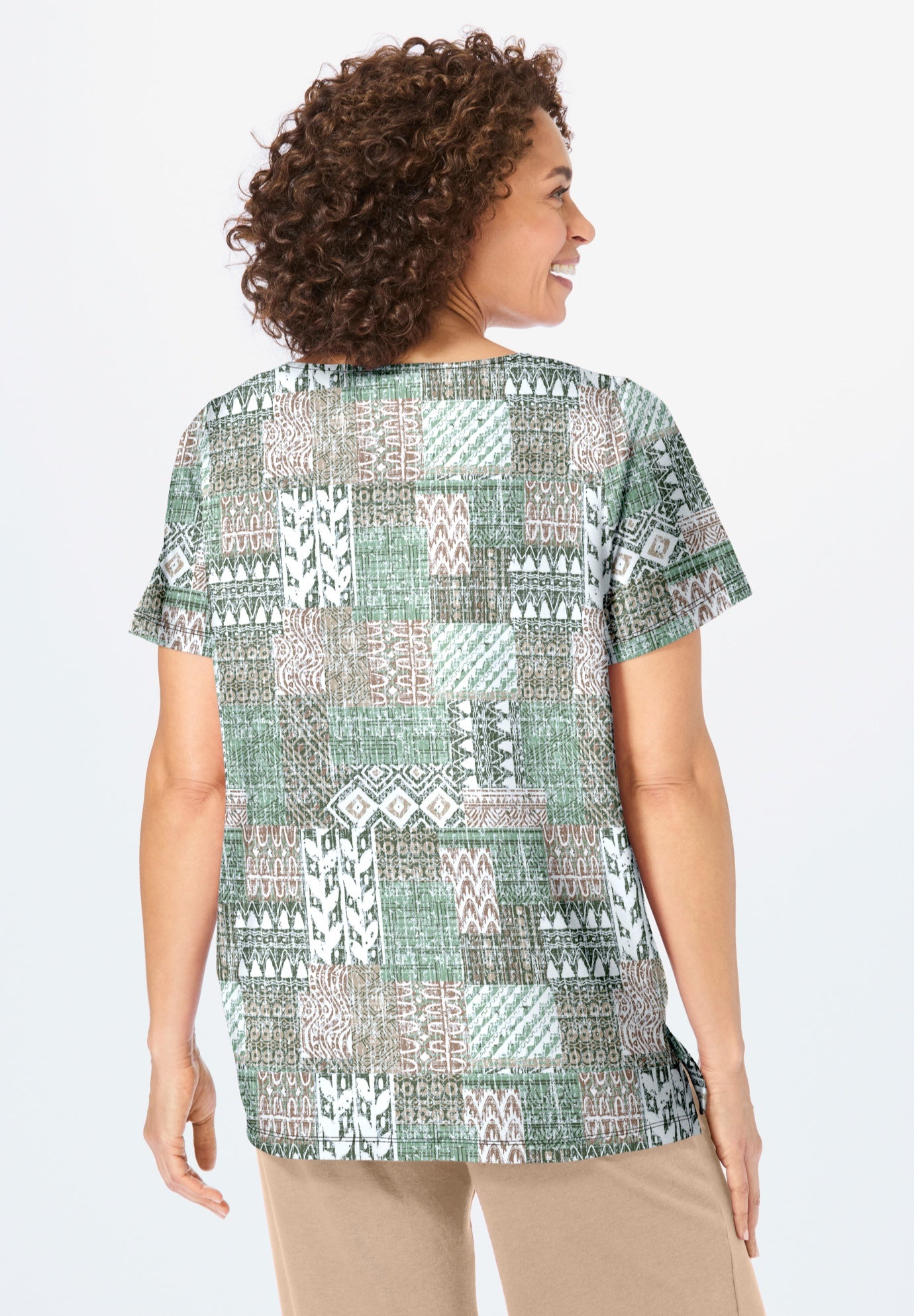 Notch-Neck Tunic image number 1