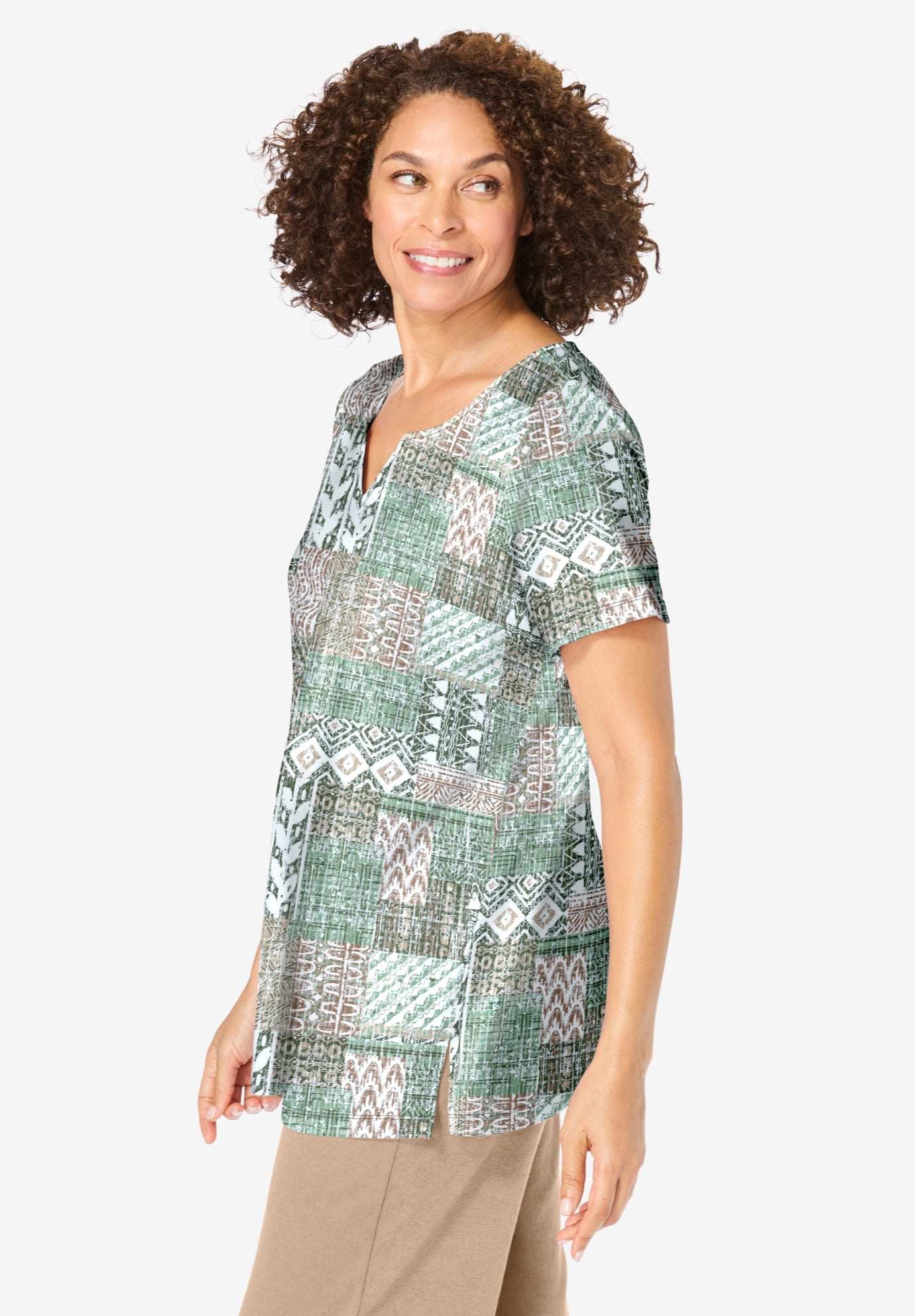 Notch-Neck Tunic image number 2