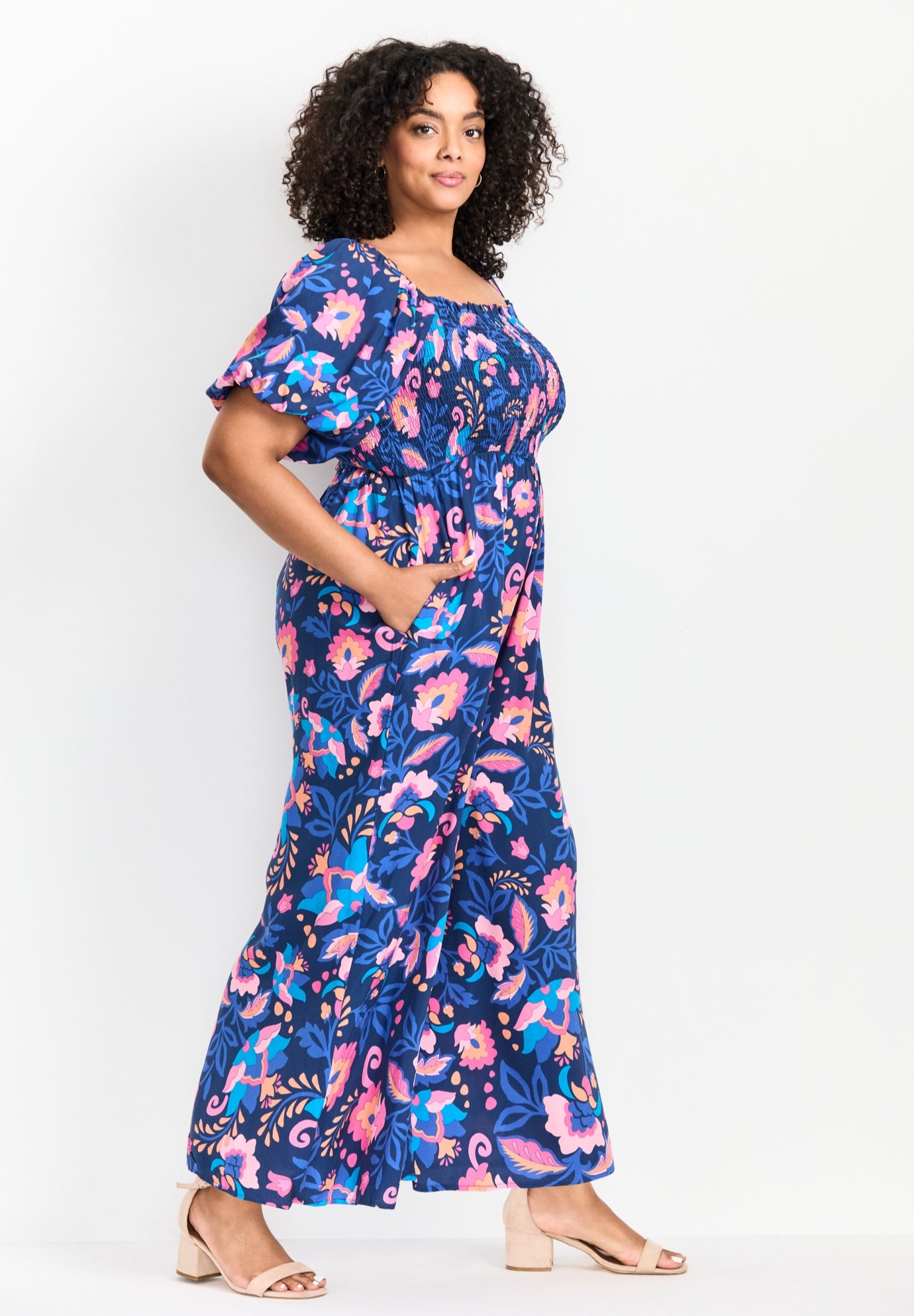 Annabelle Print Jumpsuit image number 4