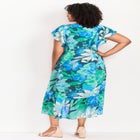 Bellini Flutter Sleeve Dress image number null