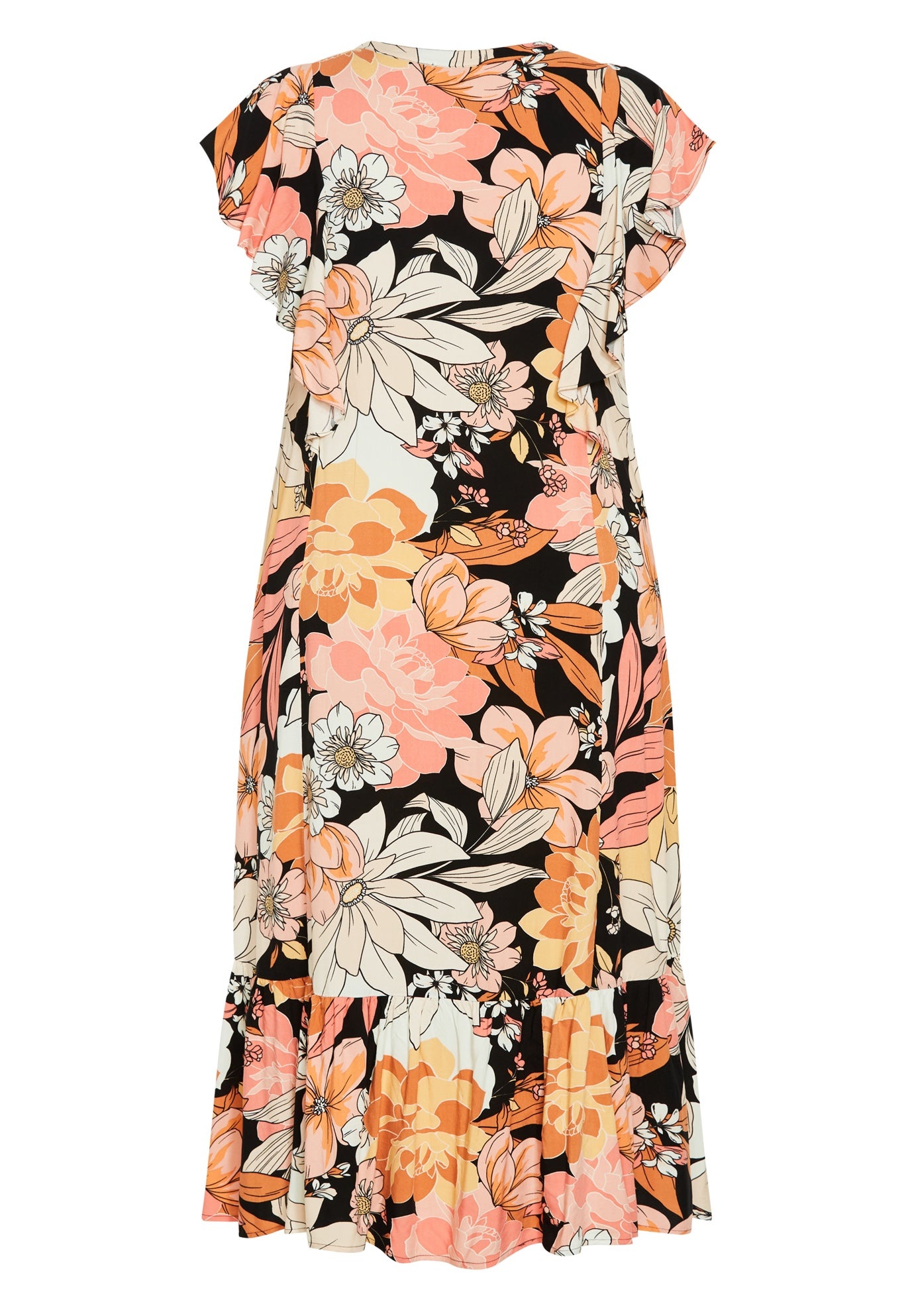 Bellini Flutter Sleeve Dress image number 4