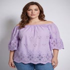 Convertible Eyelet Tunic image number 1