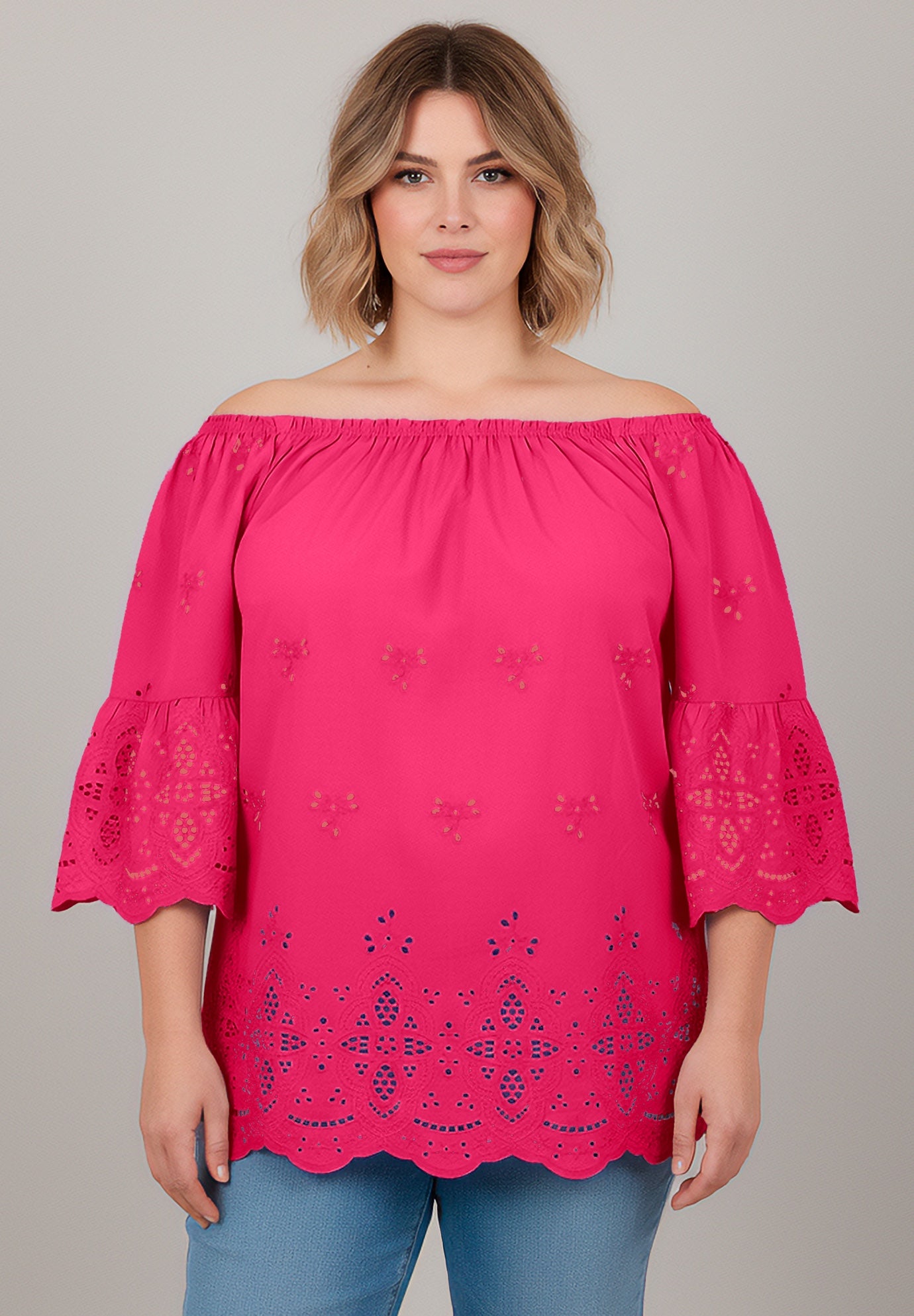 Convertible Eyelet Tunic image number 0