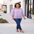 Convertible Eyelet Tunic image number 0