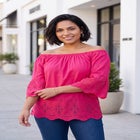 Convertible Eyelet Tunic image number 0
