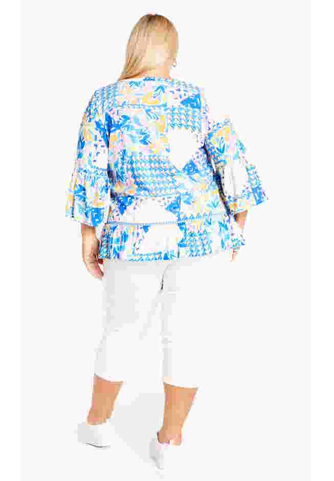 Laura Print Shirt image number 1