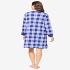 Thermal Henley Sleepshirt  image number null