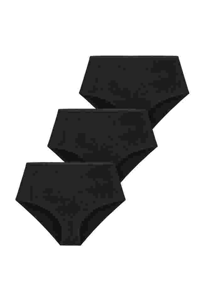 Full-Cut Cotton Spandex Brief 3-Pack image number 2