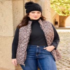 Quilted Puffer Vest image number 0