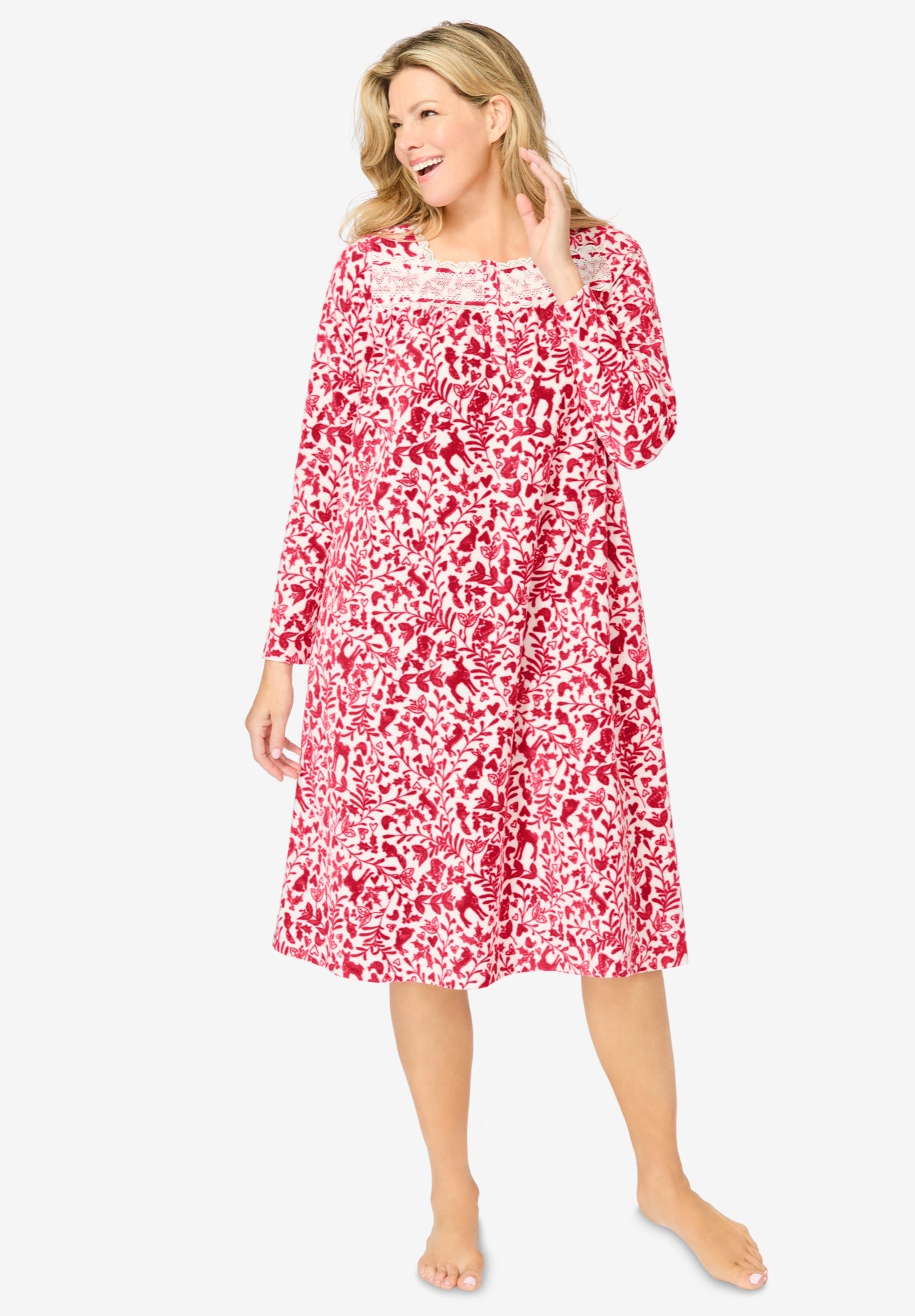 Long-Sleeve Gown image number 0