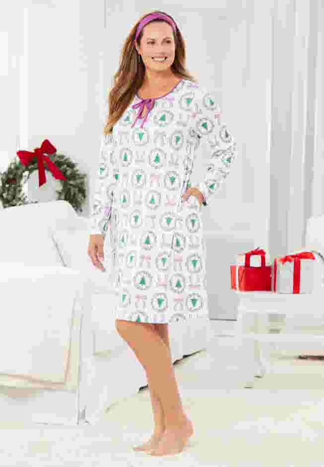 Dreams & Co.® Keyhole Gown & Headband image number 0