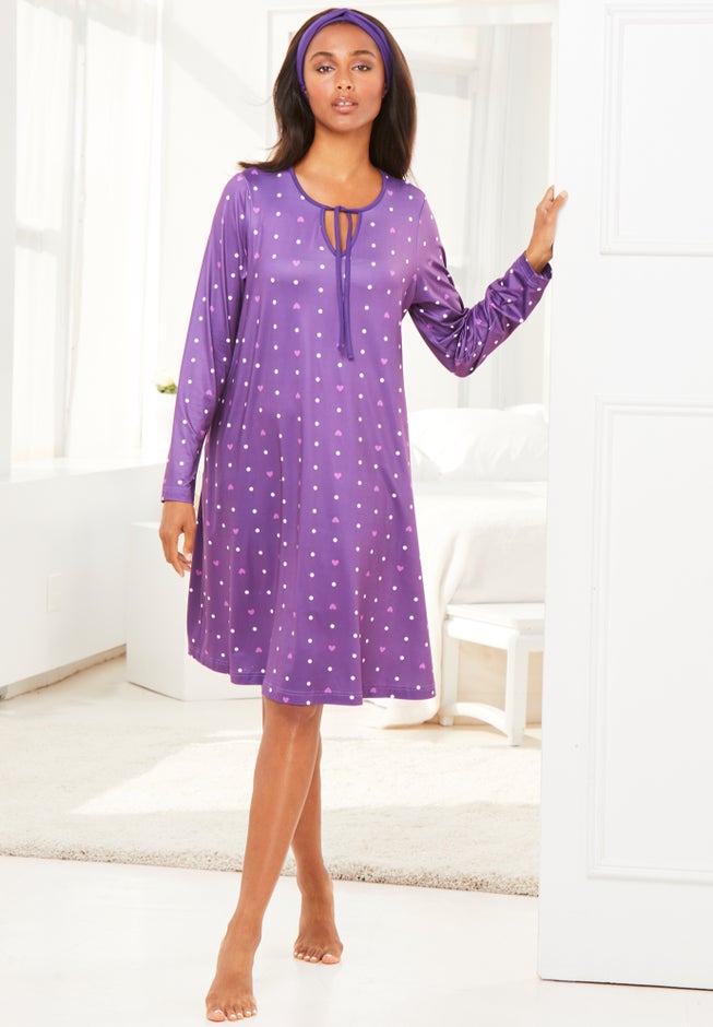 Dreams & Co.® Keyhole Gown & Headband image number 5