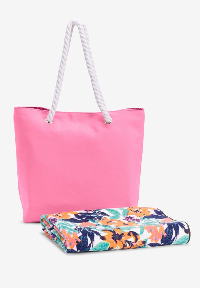 Beach Bag & Towel Set image number null